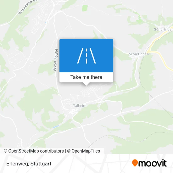 Карта Erlenweg