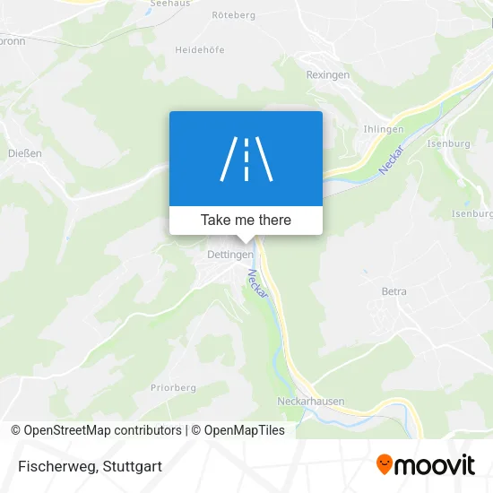 Карта Fischerweg