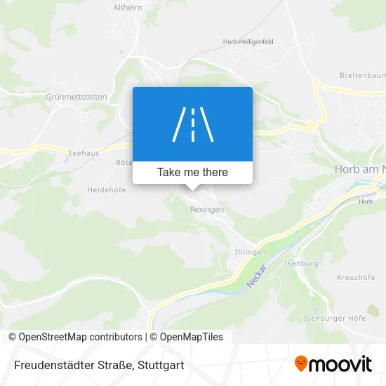 Карта Freudenstädter Straße