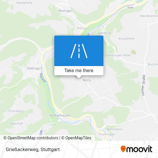 Карта Grießackerweg