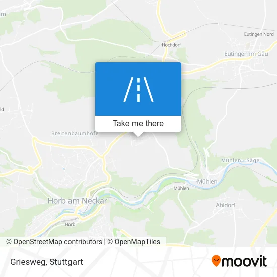 Griesweg map