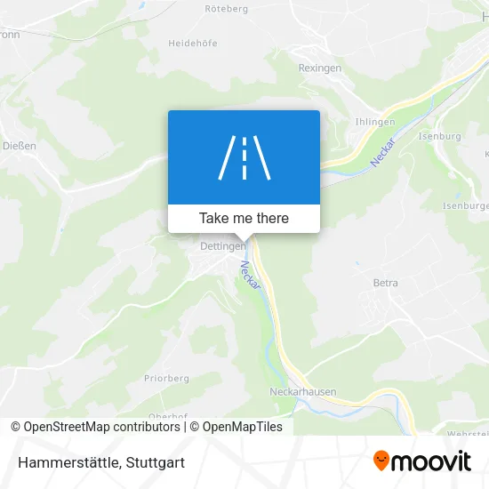 Карта Hammerstättle