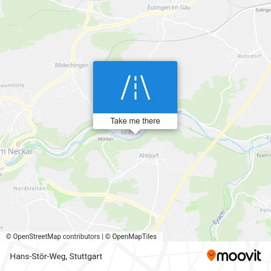 Hans-Stör-Weg map
