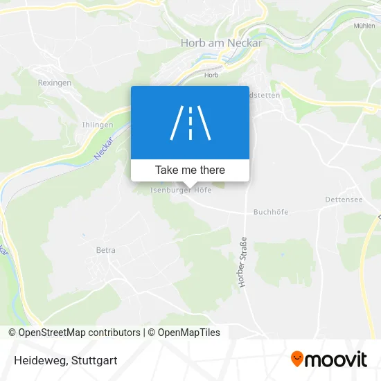 Карта Heideweg