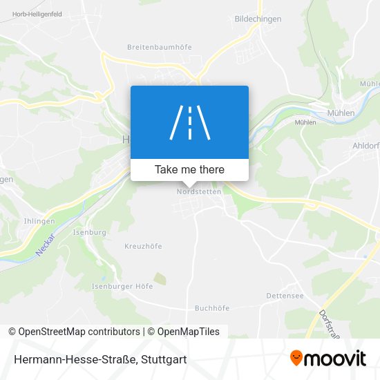 Hermann-Hesse-Straße map