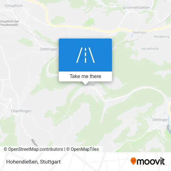 Карта Hohendießen