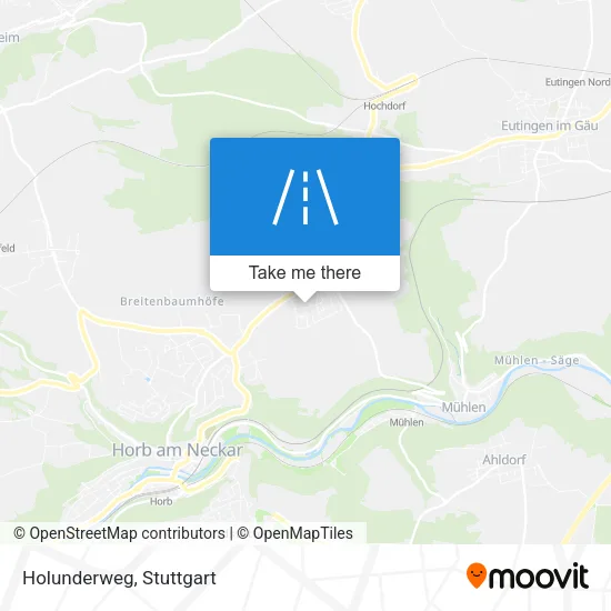 Карта Holunderweg