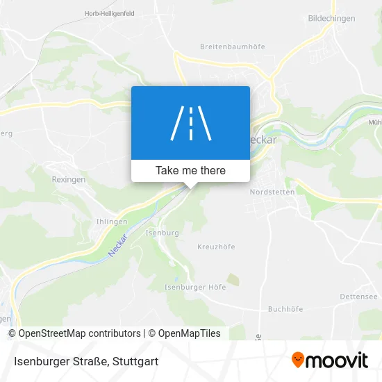Карта Isenburger Straße