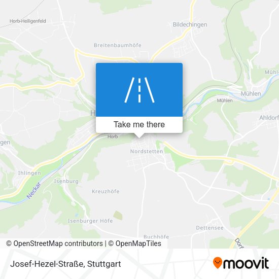 Josef-Hezel-Straße map