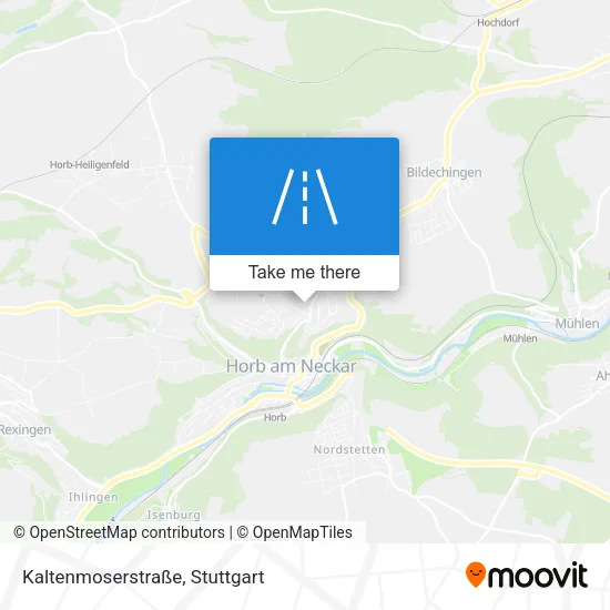 Карта Kaltenmoserstraße