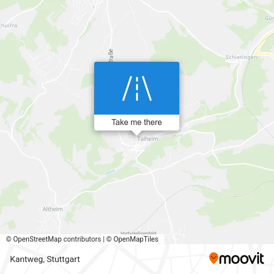 Карта Kantweg