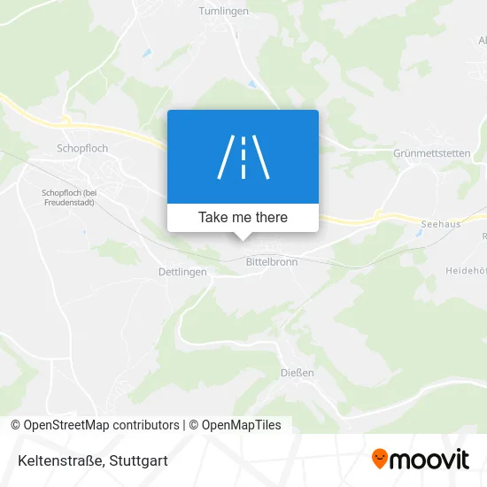 Карта Keltenstraße