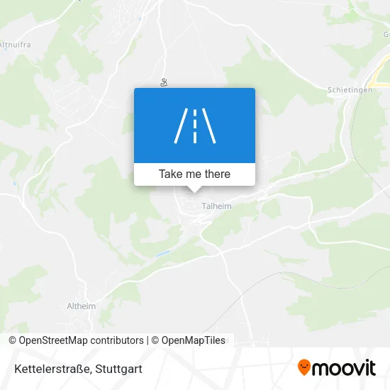 Карта Kettelerstraße