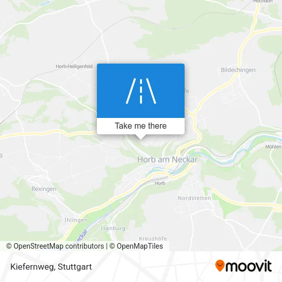 Карта Kiefernweg
