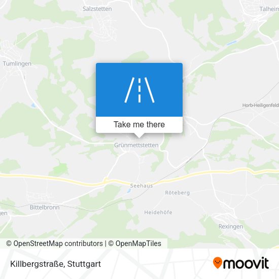 Killbergstraße map