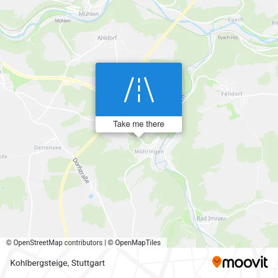 Карта Kohlbergsteige