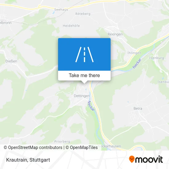 Krautrain map