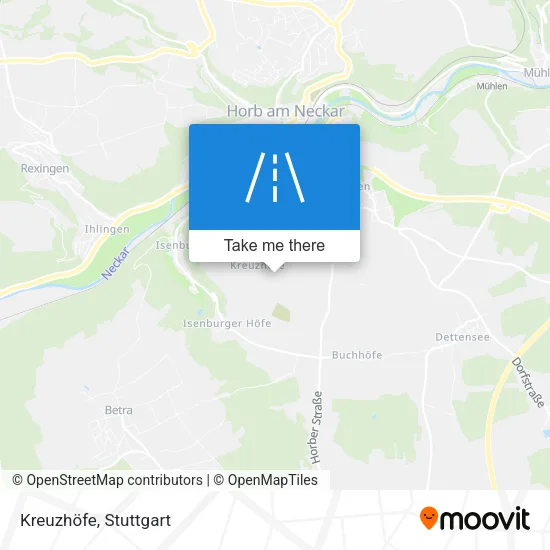 Карта Kreuzhöfe