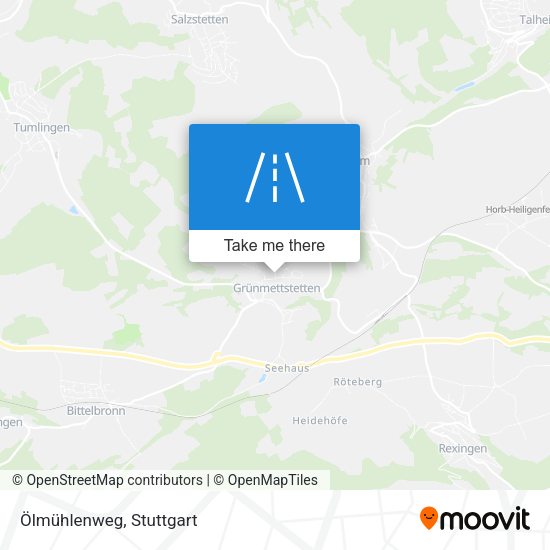 Карта Ölmühlenweg