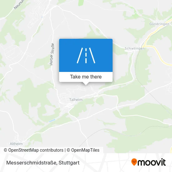 Карта Messerschmidstraße