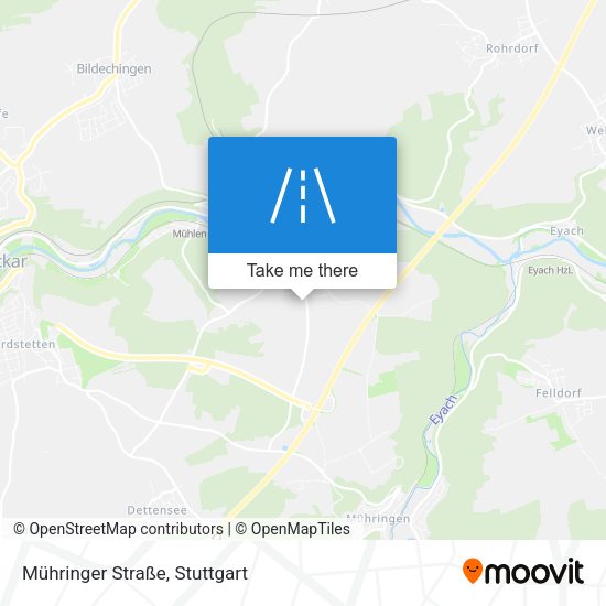 Mühringer Straße map