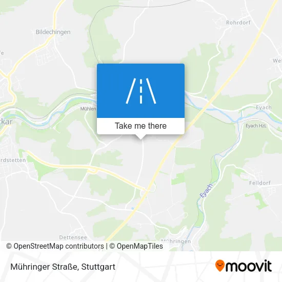 Карта Mühringer Straße