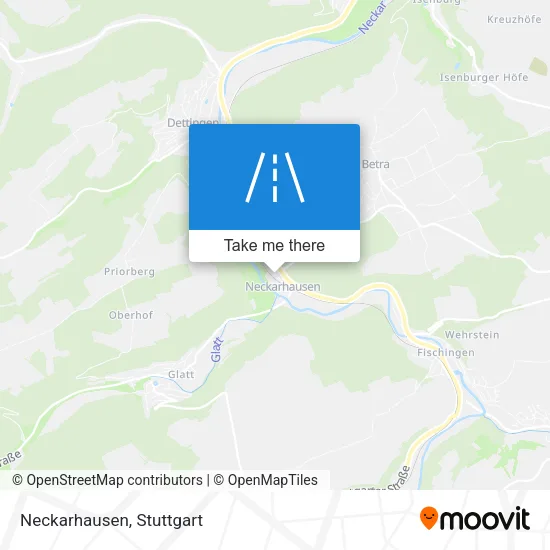 Карта Neckarhausen