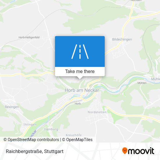 Raichbergstraße map
