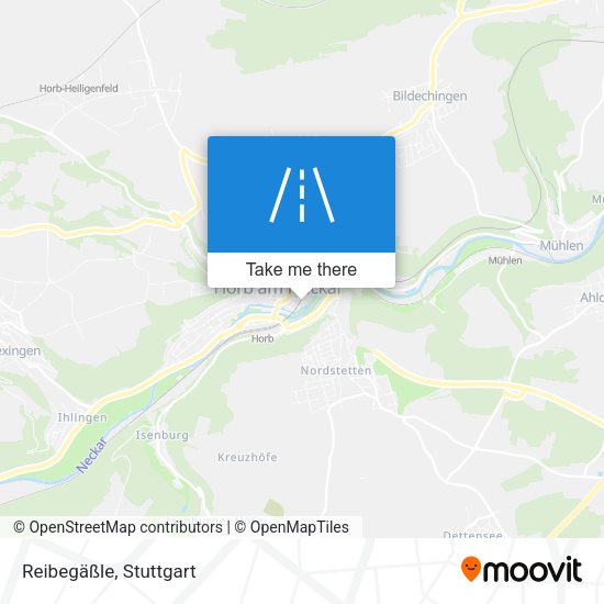 Reibegäßle map