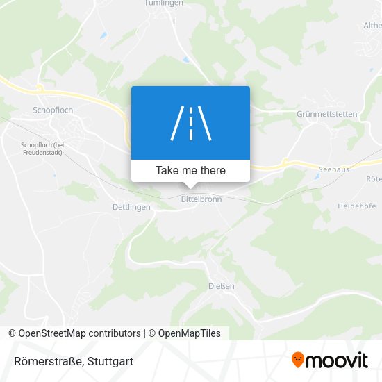 Römerstraße map