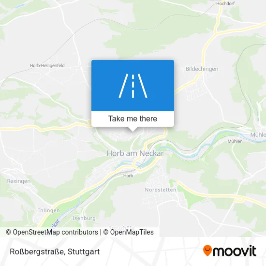 Карта Roßbergstraße