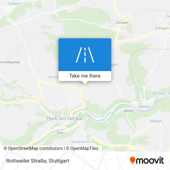 Rottweiler Straße map