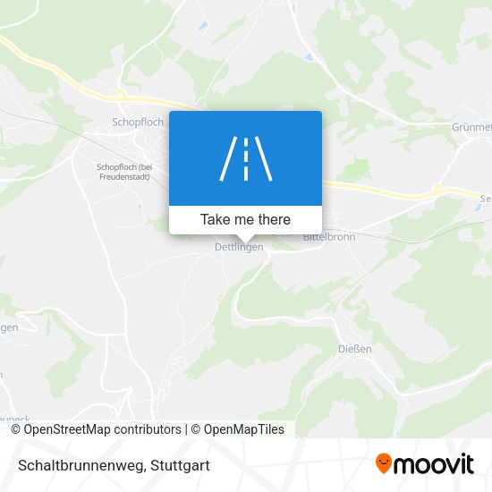 Schaltbrunnenweg map