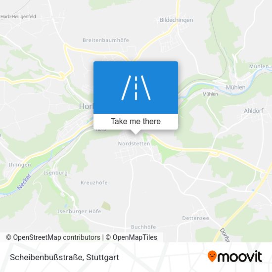 Scheibenbußstraße map