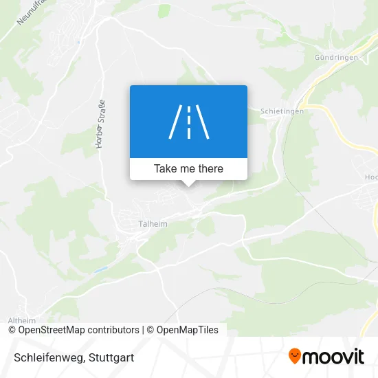 Карта Schleifenweg