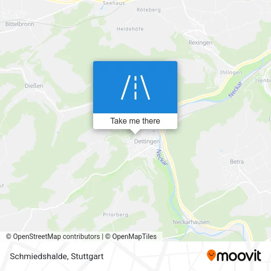 Карта Schmiedshalde