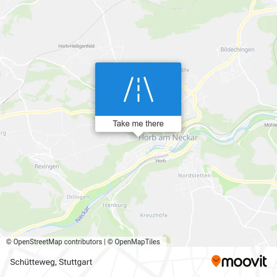 Карта Schütteweg