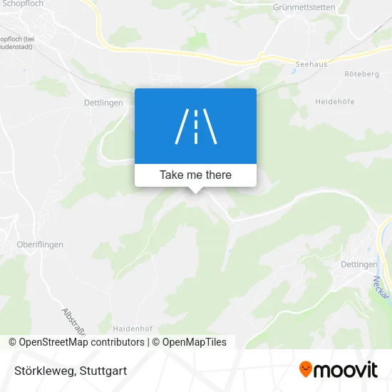 Карта Störkleweg
