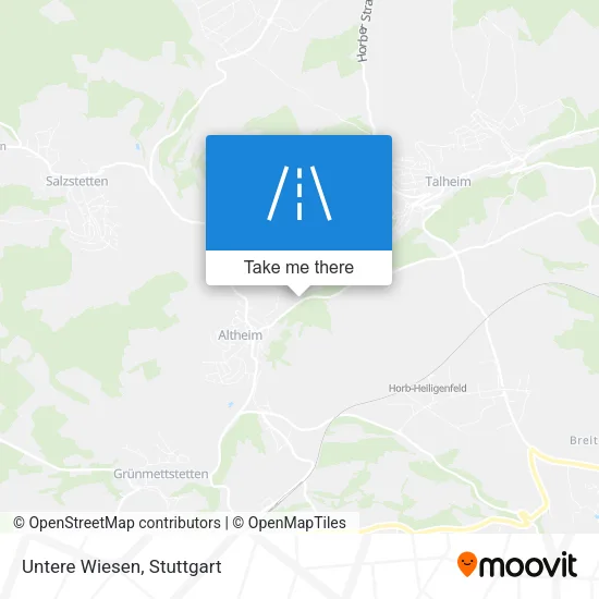 Карта Untere Wiesen