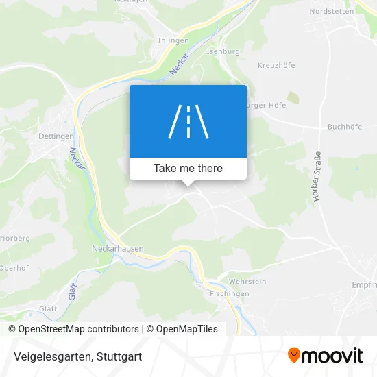 Карта Veigelesgarten