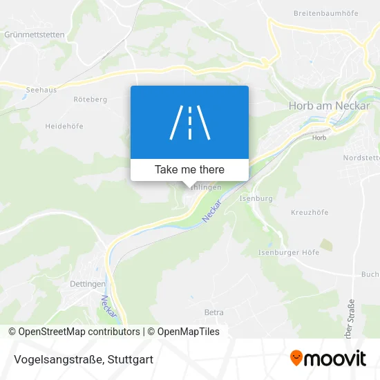 Карта Vogelsangstraße