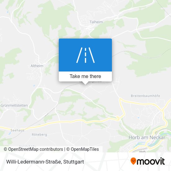 Willi-Ledermann-Straße map