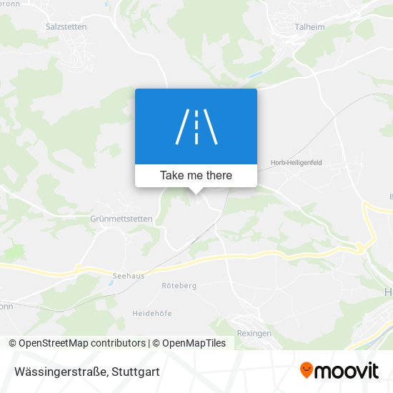 Карта Wässingerstraße