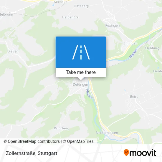 Карта Zollernstraße