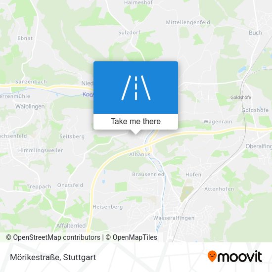 Mörikestraße map