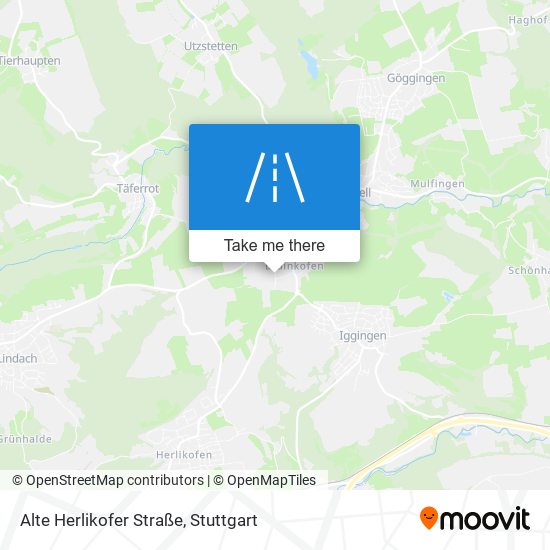 Карта Alte Herlikofer Straße