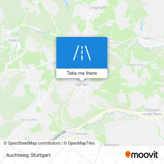 Карта Auchtweg