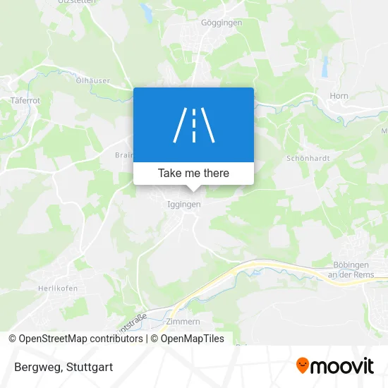 Карта Bergweg