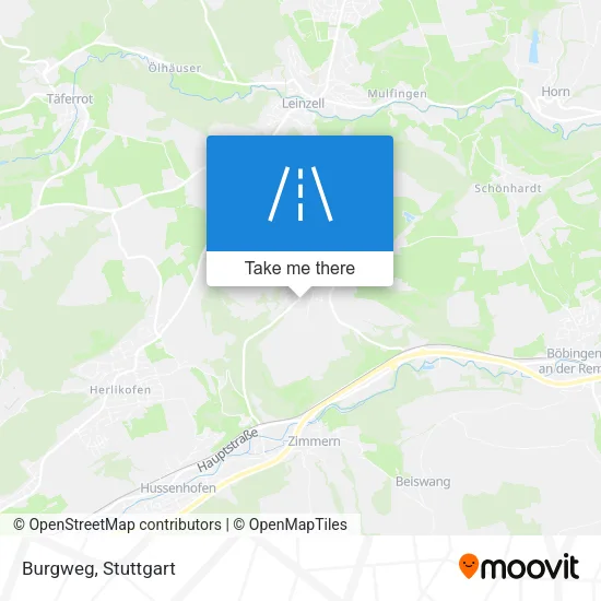 Карта Burgweg