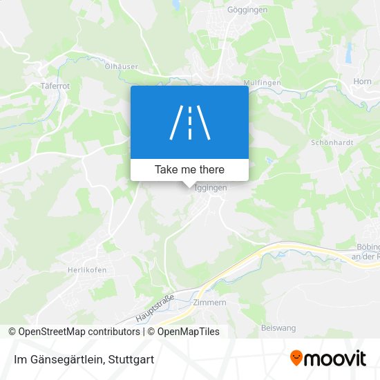 Im Gänsegärtlein map